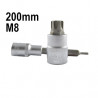 1/2 Pouce 12 Pans Pointe M8 200MM 13517