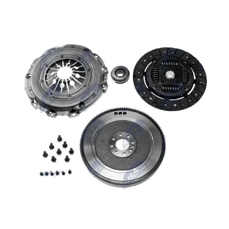 Kit Embrayage + Volant Moteur - Citroen C4 C5 Jumpy Fiat Scudo Ulysse Lancia Phedra Peugeot 307 407 607 807 Expert 2.0 Hdi Mj...