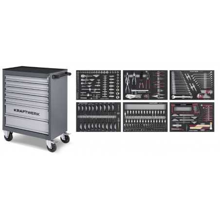 Servante B107 7 TIROIRS - 304 OUTILS 102.107.102 Servante B107 7 TIROIRS - 304 OUTILS 102.107.102