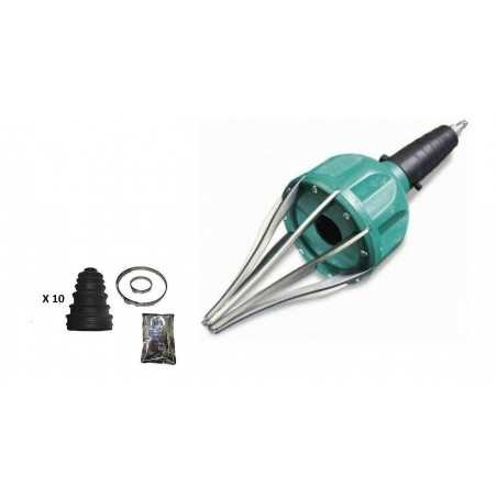 Outil pince pneumatique montage soufflet de cardan + 10 soufflets universel BF-999995 + BF-HF-02*10 Outil pince pneumatique montage soufflet de cardan + 10 soufflets universel BF-999995 + BF-HF-02*10