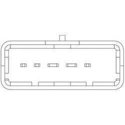 Debimetre D'air - Peugeot 206 207 307 1007 Citroen C2 Xsara C3 C4 1.4 1.6 Hdi BF-83007