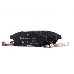 Jeu de 4 plaquettes de frein avant Chevrolet Aveo Cruze, Opel Astra N3600914 NIPPARTS VH