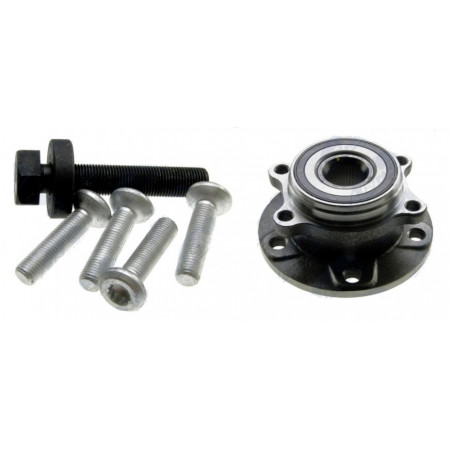 Kit Moyeu Roue Arrière Avec Roulement Et Capteur ABS - Compatible Audi A1, VW Polo, Skoda Fabia