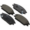Jeu de 4 plaquettes de frein avant Hyundai Accent Lantra Pony J3600515 NIPPARTS VH