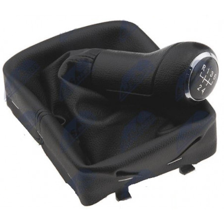 Pommeau + Levier de Vitesse Bouton Manuel - Vw Polo 2001-2010 5 Vitesses GZBVW009 Pommeau + Levier de Vitesse Bouton Manuel - Vw Polo 2001-2010 5 Vitesses GZBVW009