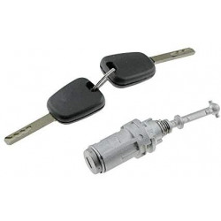 Cylindre de serrure de porte+ Clefs - Citroen C2 C3 EZCCT005