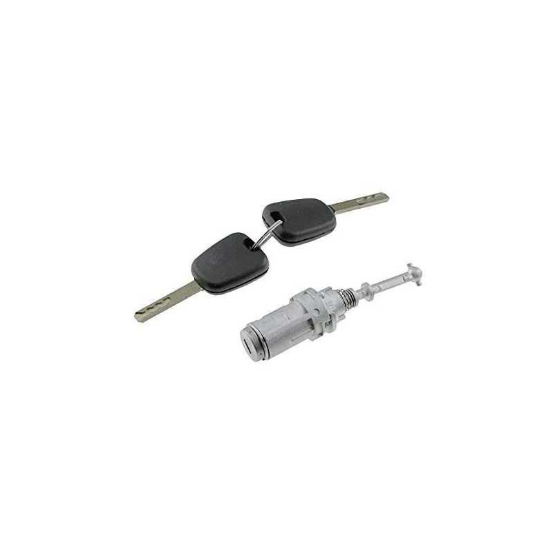 Cylindre de serrure de porte+ Clefs - Citroen C2 C3 EZCCT005