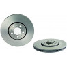 Jeu de 2 disques de frein avant Audi A1 A3, Seat Ibiza Toledo, Skoda Fabia, Volkswagen Golf 4 Polo 09.7010.21 Brembo VH