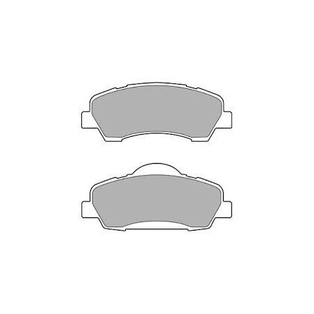 Jeu de 4 plaquettes de frein Citroen C-Elysée C4 Cactus, Peugeot 301 308 101735599 eicher VH Jeu de 4 plaquettes de frein Citroen C-Elysée C4 Cactus, Peugeot 301 308 101735599 eicher VH