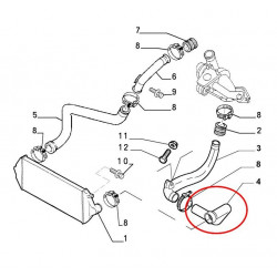 Durite de Turbo - Peugeot Citroen Fiat BF-11428