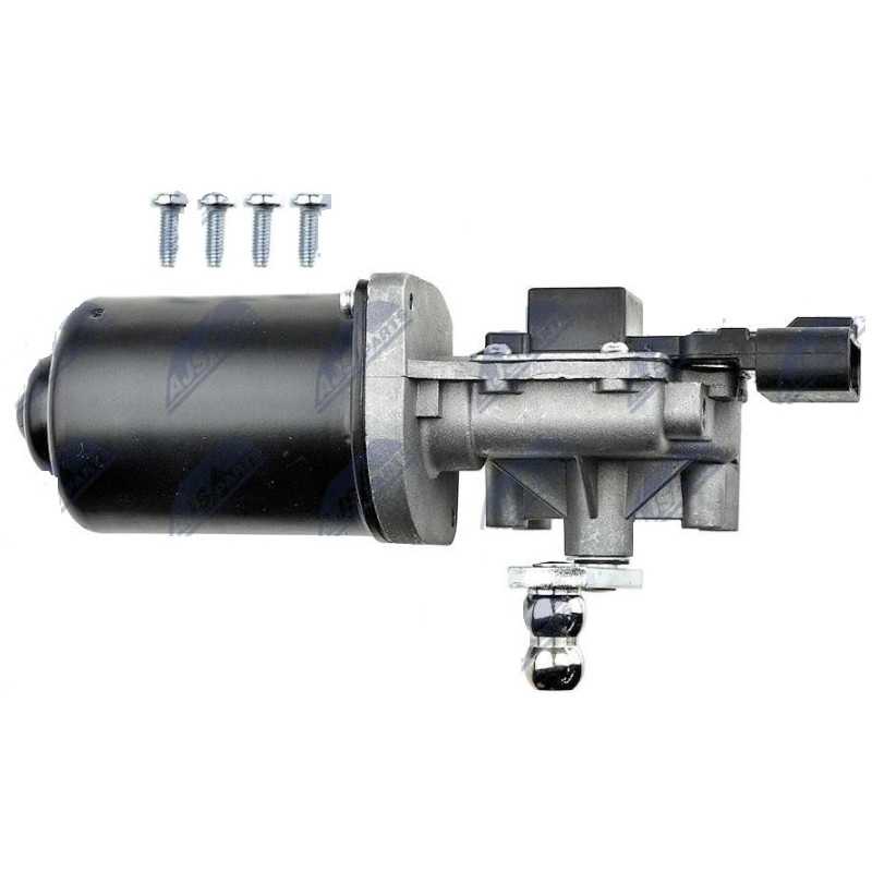 Moteur Essuie-glace Avant 12V - Pour CITROËN JUMPER, FIAT DUCATO, PEUGEOT BOXER (230) - Remplacement D'origine - 4
