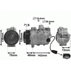 Compresseur de Climatisation - Porsche 911 Boxster Cayman 2.7 3.4 3.6 3.8 890191