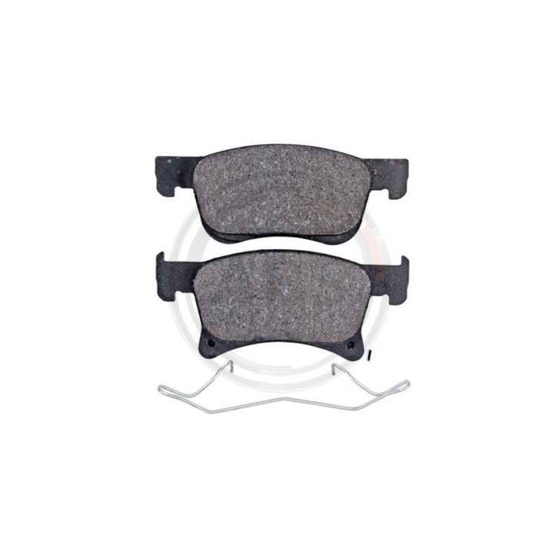 Jeu de 4 plaquettes de frein avant Opel Adam Corsa 101725339 eicher VH