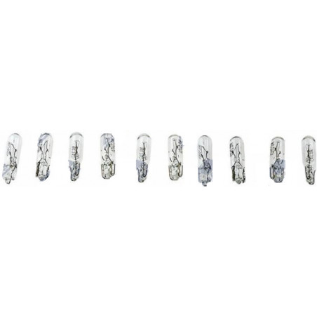 10x Ampoules W2,3W - 12 Volt EZW2.3W