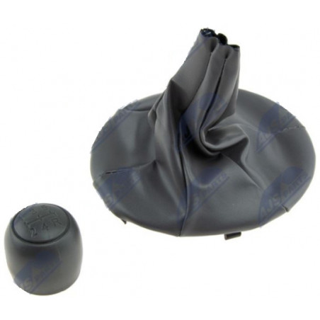 Pommeau + Levier de Vitesse Bouton Manuel - Fiat Panda 2003-2012 GZBFT004 Pommeau + Levier de Vitesse Bouton Manuel - Fiat Panda 2003-2012 GZBFT004