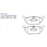 Plaquettes de frein avant - Vw Golf 4 Polo Skoda Fabia Octavia Audi A3 HKPAU018