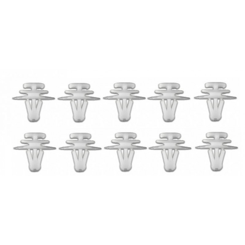 10x Clips baguette Porte - Renault Kangoo Clio 2 Megane Velsatis VCF75