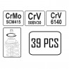 KIT POUR DEMONTAGE AMORTISSEURS 53118
