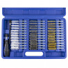 COFFRET DE 38 BROSSES METAL / NYLON / LAITON 51989