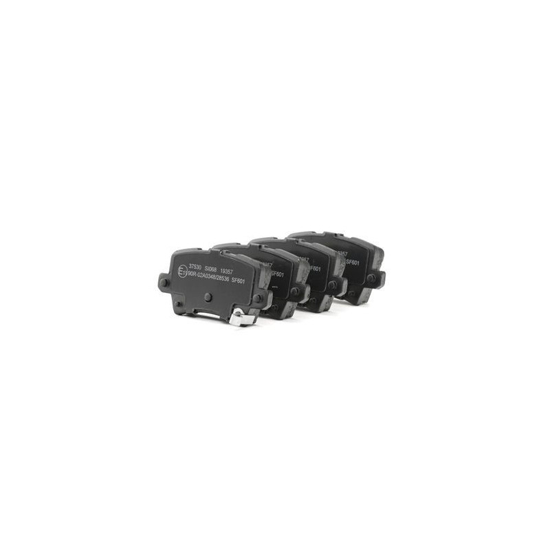 Jeu de 4 plaquettes de frein arrière Honda Civic J3614018 NIPPARTS VH