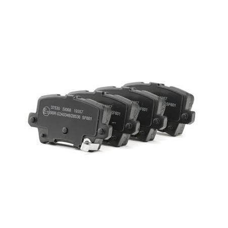 Jeu de 4 plaquettes de frein arrière Honda Civic J3614018 NIPPARTS VH Jeu de 4 plaquettes de frein arrière Honda Civic J3614018 NIPPARTS VH