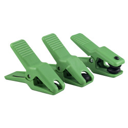JEU DE 8 PINCES PLATES AVEC LE FIXATEUR POUR LES TUYAUX FLEXIBLES 53477