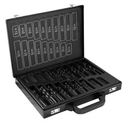 KIT DE FORETS HELICOIDAUX HSS 4241, 1-10 MM, NOIR 53851