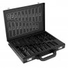 KIT DE FORETS HELICOIDAUX HSS 4241, 1-10 MM, NOIR 53851