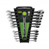 SET DU 12 CLES COMBINEES AVEC CLIQUET 53871