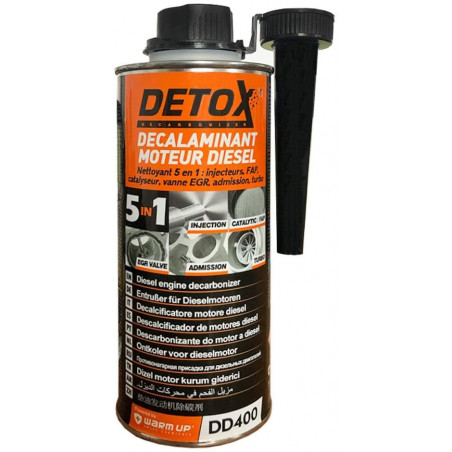 DETOX DIESEL Décalaminant moteur diesel 400ml DD400 DETOX DIESEL Décalaminant moteur diesel 400ml DD400
