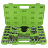 ETUI METRIQUE AVEC 60 PIECES DE MALES ET DE TERRASSES COMBINE METRIQUE ET POUCE 50793