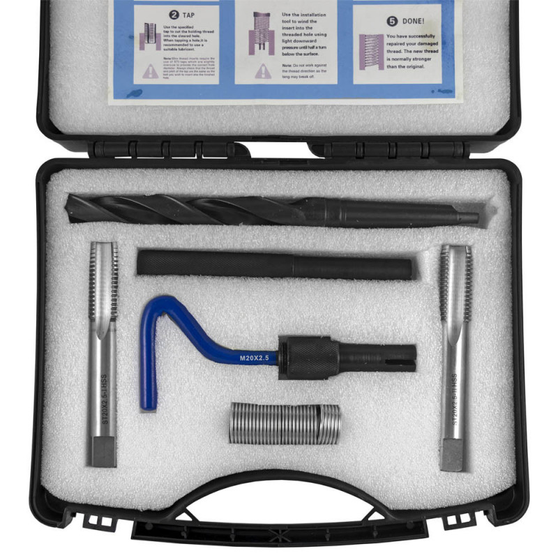 KIT DE REPARATION POUR ECROUS HELICOIDAUX M20x2,5 51899