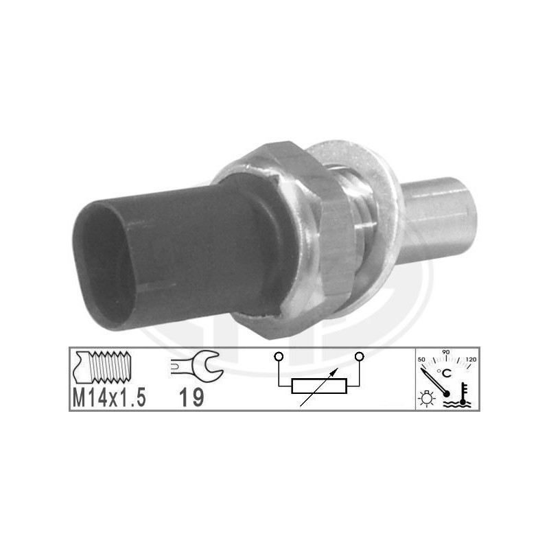 Sonde de température, liquide de refroidissement Mercedes Smart 330774 ERA VH