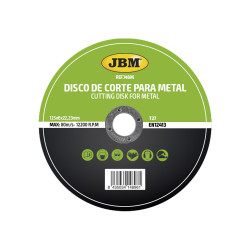 CERCLE DE COUPE T27 POUR METAL, 125 X 6 MM 14896