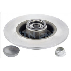 1x Disque de Frein Arriere avec Roulement + Bague ABS - Renault Clio 3 Megane 2 Scenic 2 Modus KF155.77U