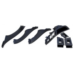 Kit Panneau Poignee Noir Porte Avant - Bmw 5 F10/F11 2009- EWSBM035