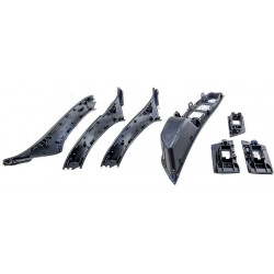 Kit Panneau Poignee Noir Porte Avant - Bmw 5 F10/F11 2009- EWSBM035