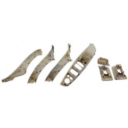 Kit Panneau Poignee Beige Porte Avant - Bmw 5 F10/F11 2009- EWSBM034