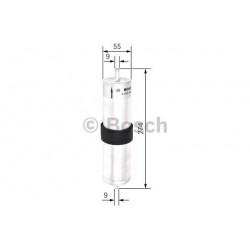 Filtre à carburant Mini One 3/5 portes 0450906462 BOSH VH