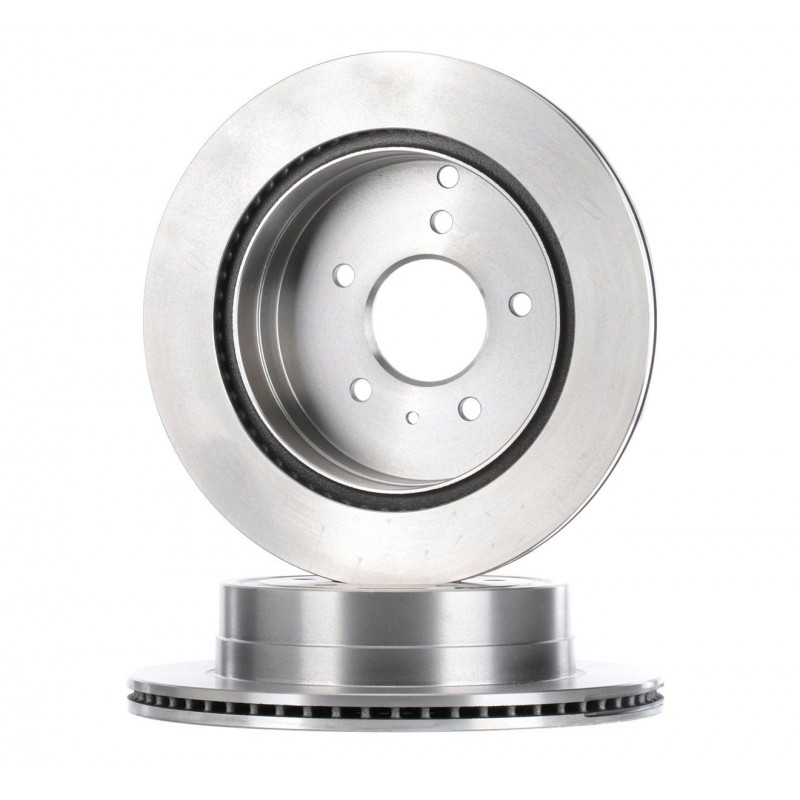 Jeu de 2 disques de frein arrière Chevrolet Lacetti Nubira, Daewoo J3310908 NIPPARTS VH