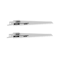 KIT DE 2 LAMES 6TPI 150 mm POUR SCIE SABRE A BOIS. POUR REF. 60019 14994