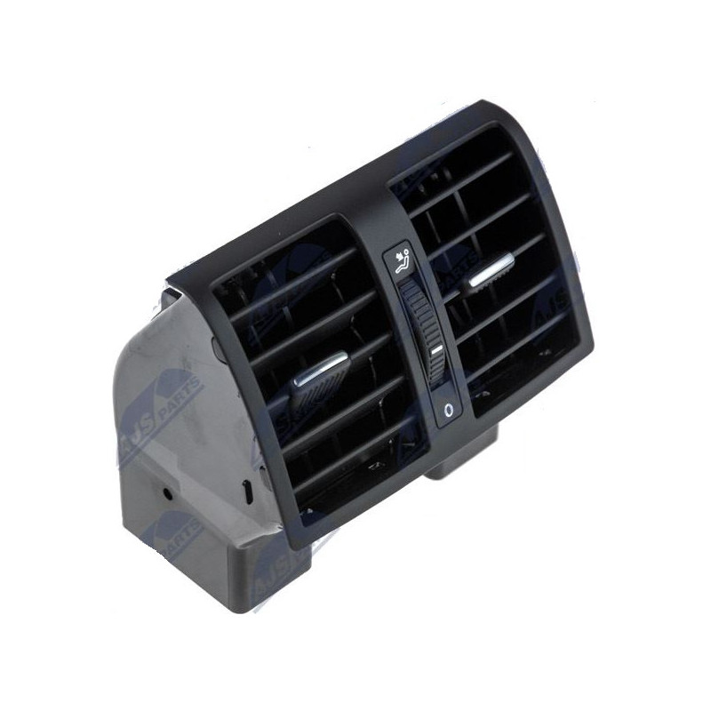 Grille de Ventilation Centre Arriere Noir - Vw Touran Caddy EZCVW178