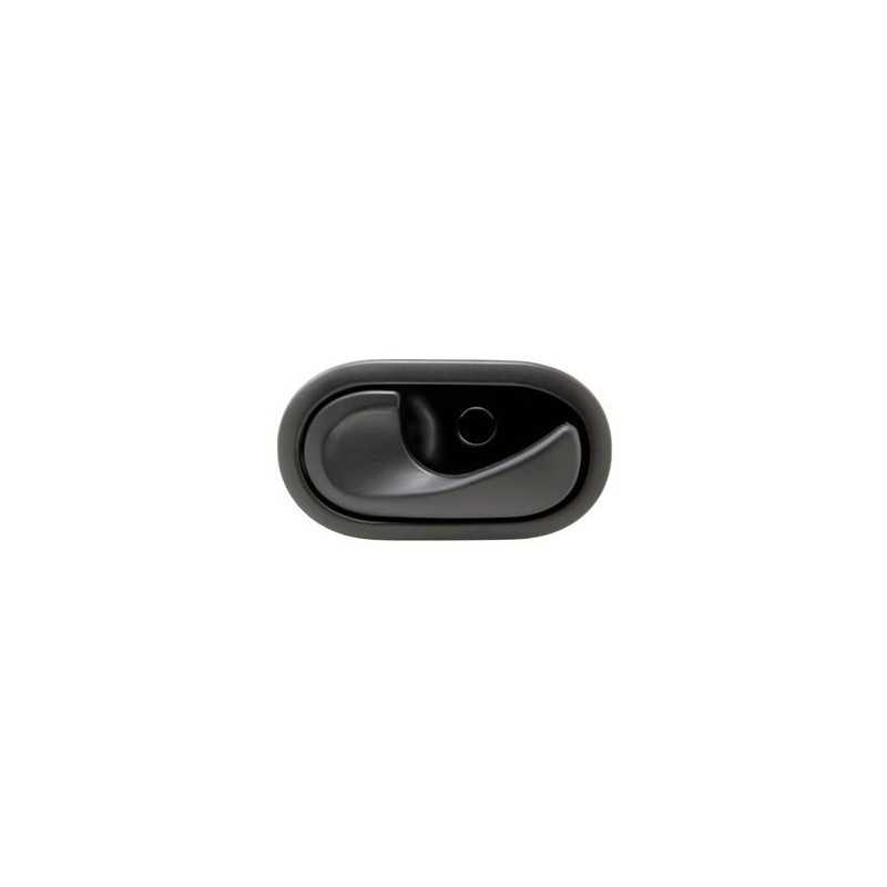 Poignée de porte intérieure noire pour Renault Clio 2 1998 - 2007 côté  gauche