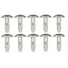 10x Vis de Fixation Cache Sous Moteur - Citroen peugeot 7030.16*10