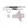 Kit de reparation de leve-vitre arriere Porte gauche - VW Jetta Golf 5 VWR304