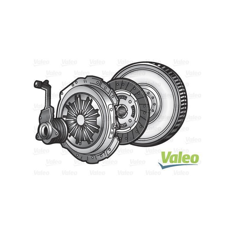 Kit d'embrayage + Volant moteur + Butee Hydraulique - Opel Astra Corsa 845076