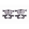 Jeu de 4 plaquettes de frein - Peugeot partner Opel combo Citroen berlingo C4 picasso 101546009 eicher Plaquette de frein