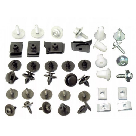 Kit de clips pour protections de moteur - Toyota Avensis 04/2003 - 06/2006 RX90205