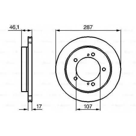 Jeu Disques de Frein - Suzuki Jimny Vitara mdc1014