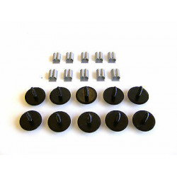 Kit de clips de protections de moteur - Mercedes Classe E C RX90230